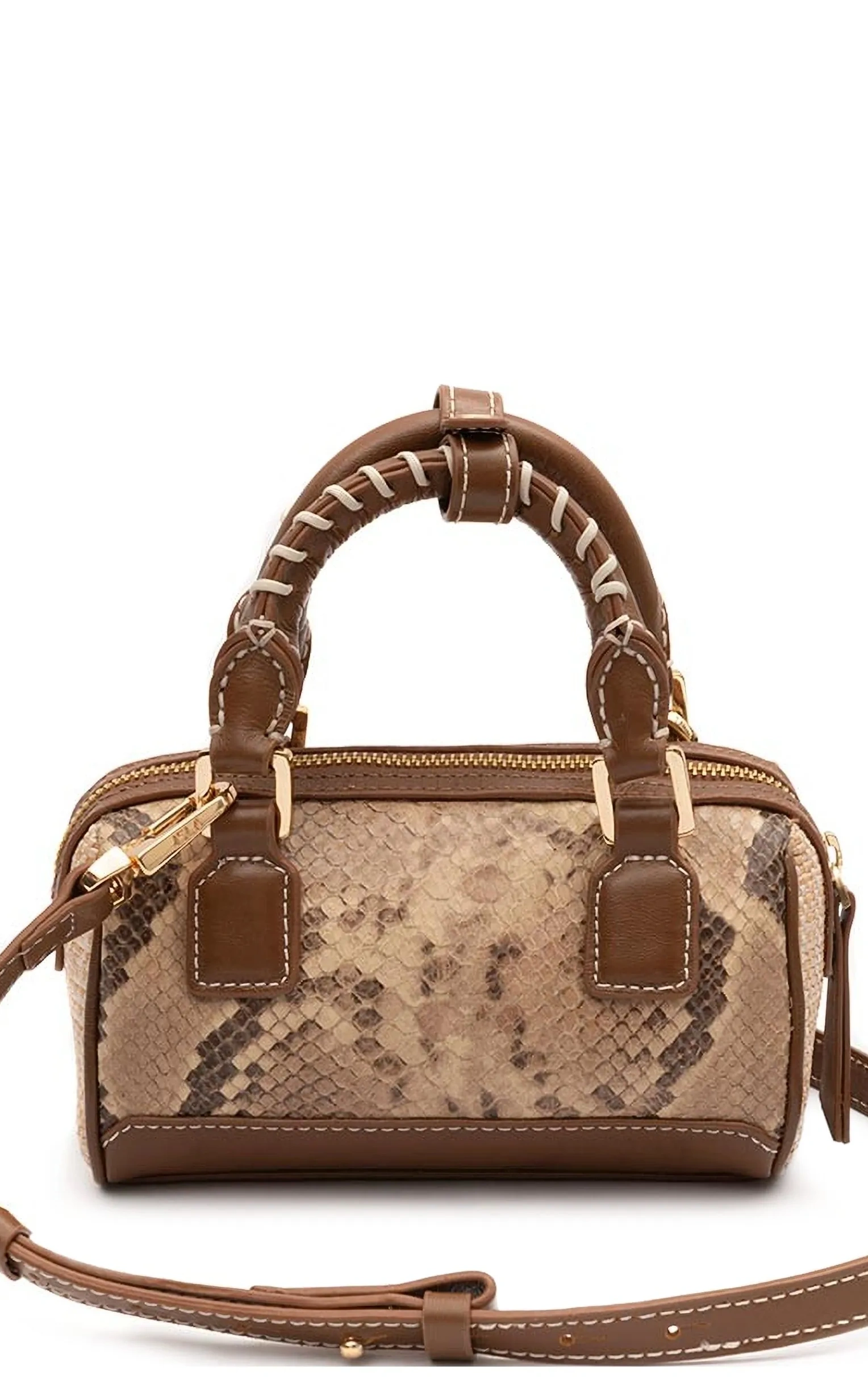 کیف دستی چرم طرح تمساح